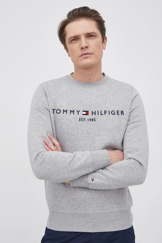 γκρί Μπλούζα Tommy Hilfiger Ανδρικά