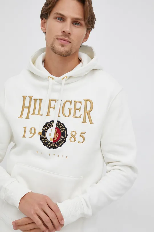 béžová Mikina Tommy Hilfiger Pánsky