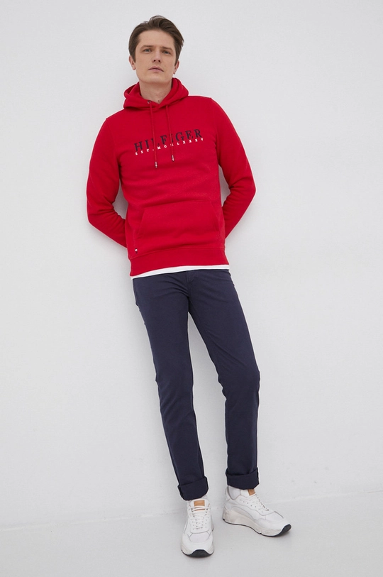 Tommy Hilfiger Bluza czerwony