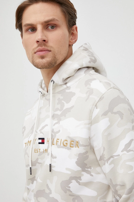 beżowy Tommy Hilfiger bluza