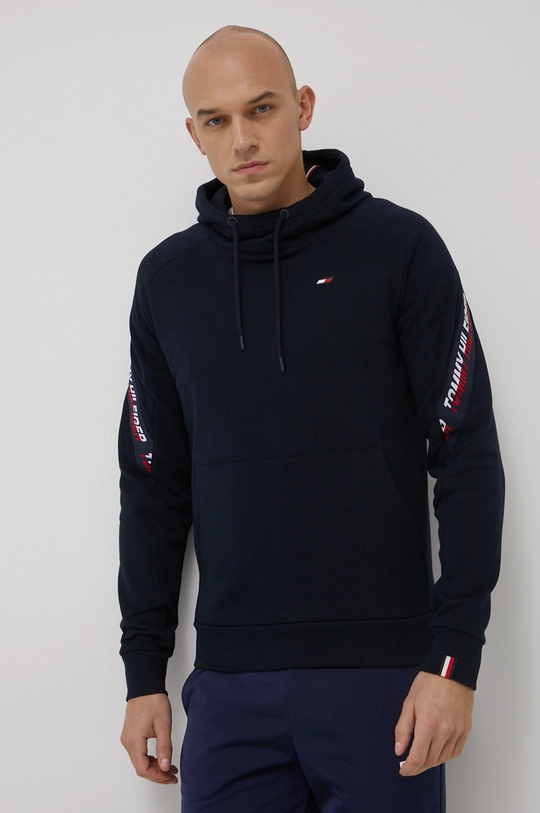 granatowy Tommy Hilfiger bluza Męski