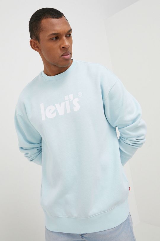 jasny niebieski Levi's bluza Męski