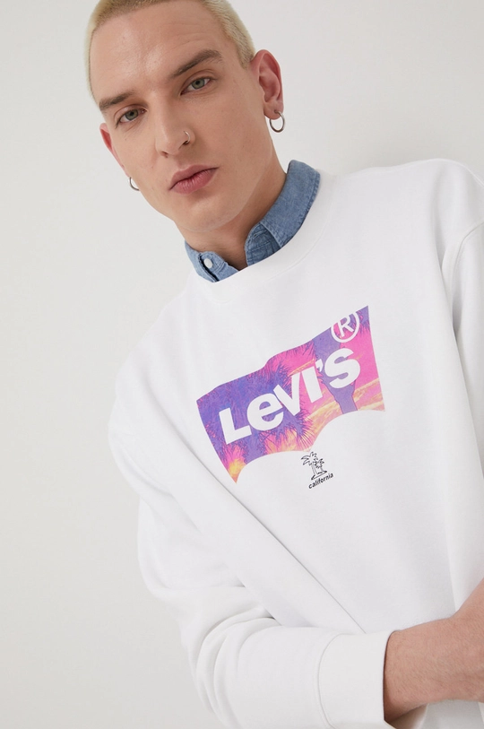 biały Levi's bluza