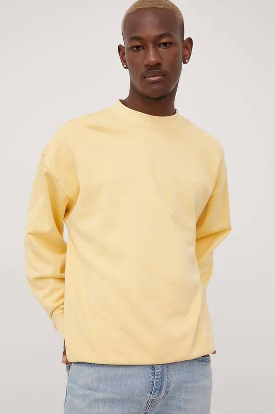 Levi's bluza bawełniana żółty