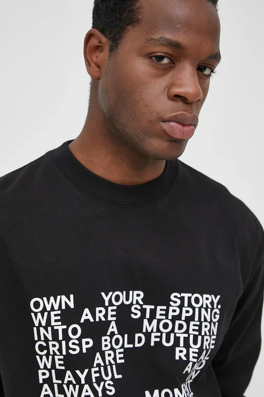 μαύρο Βαμβακερή μπλούζα Young Poets Society