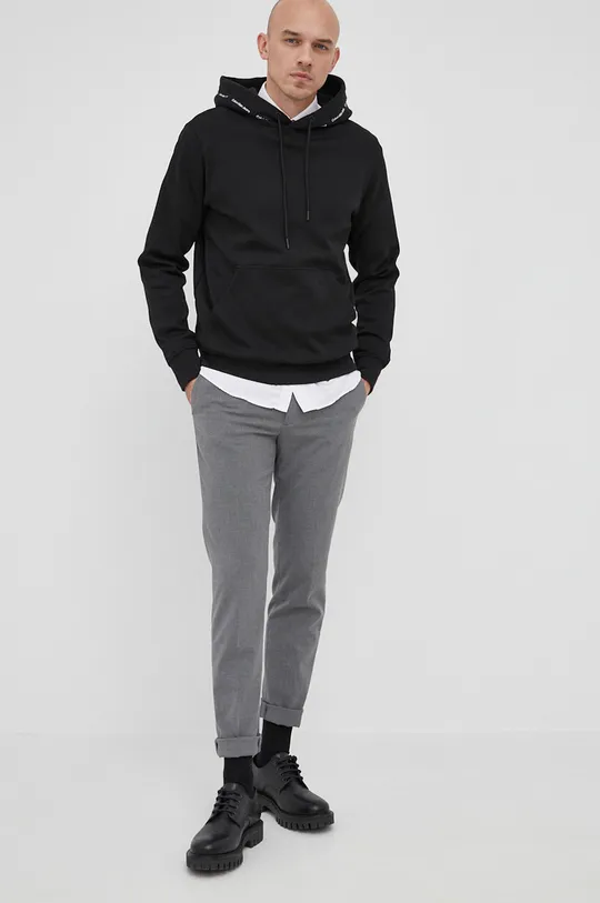 Calvin Klein Jeans Bluza J30J319701.PPYY czarny