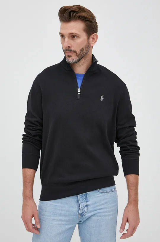 črna Polo Ralph Lauren pulover Moški