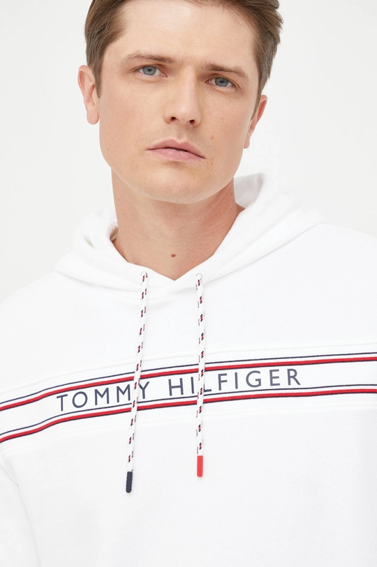 bijela Dukserica Tommy Hilfiger