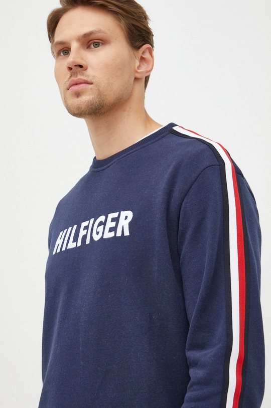 granatowy Tommy Hilfiger bluza Męski