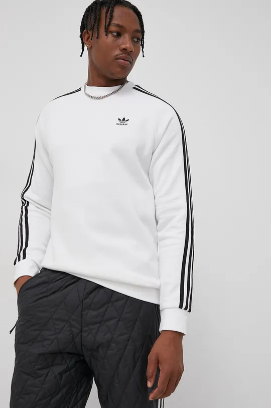 Μπλούζα adidas Originals Adicolor λευκό