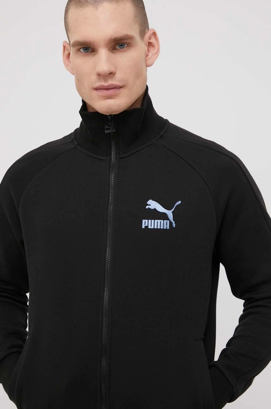 czarny Puma bluza Iconic T7 Track 530745 Męski