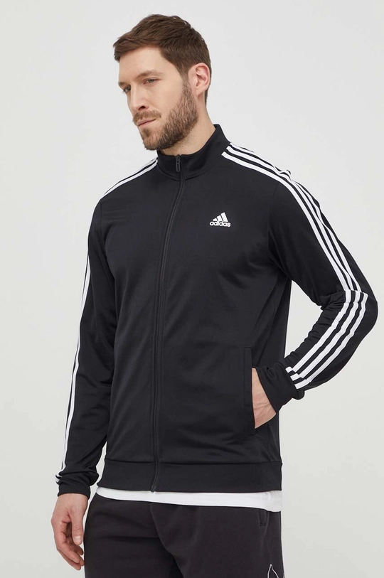 čierna Mikina adidas Pánsky