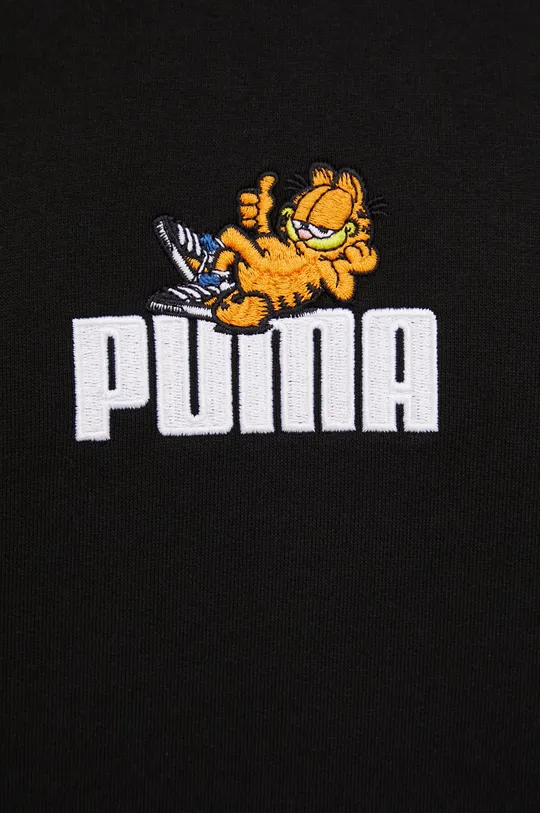 Pamučna dukserica Puma Puma X Garfield Muški