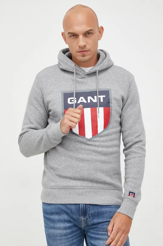 Μπλούζα Gant  Κύριο υλικό: 78% Βαμβάκι, 22% Πολυεστέρας Πλέξη Λαστιχο: 97% Βαμβάκι, 3% Σπαντέξ