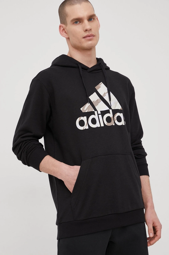 čierna Mikina adidas HE4374