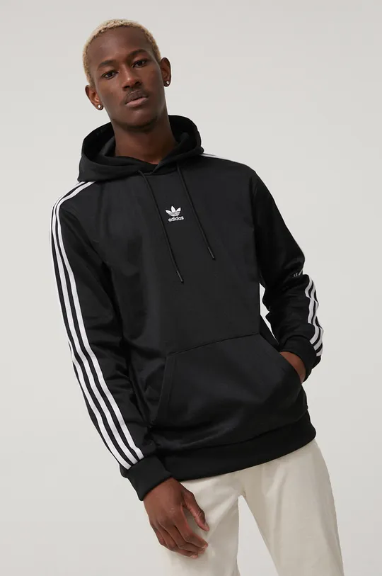 črna Bluza adidas Originals Adicolor Moški