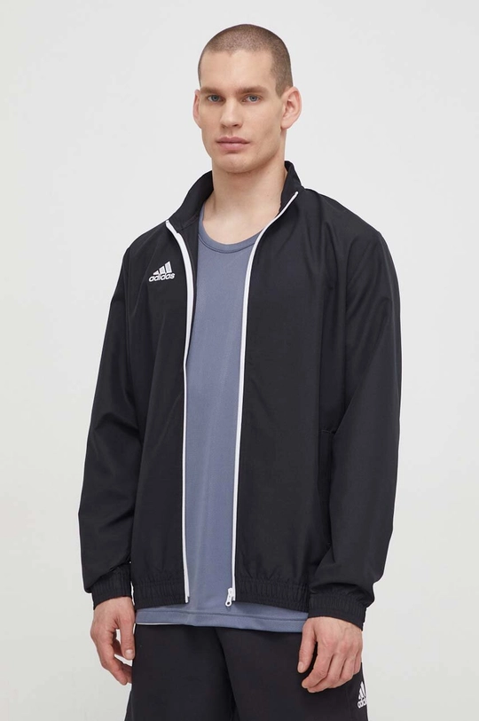 čierna Tréningová bunda adidas Performance Entrada 22 H57534