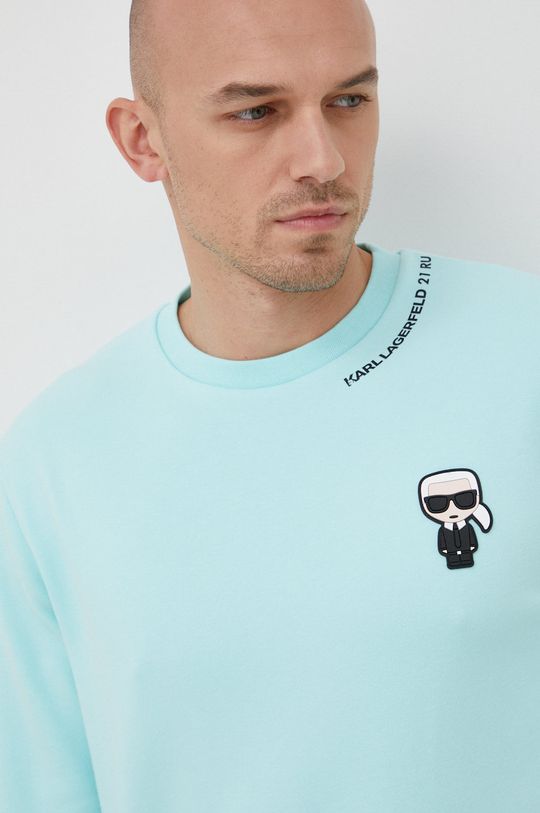 miętowy Karl Lagerfeld bluza