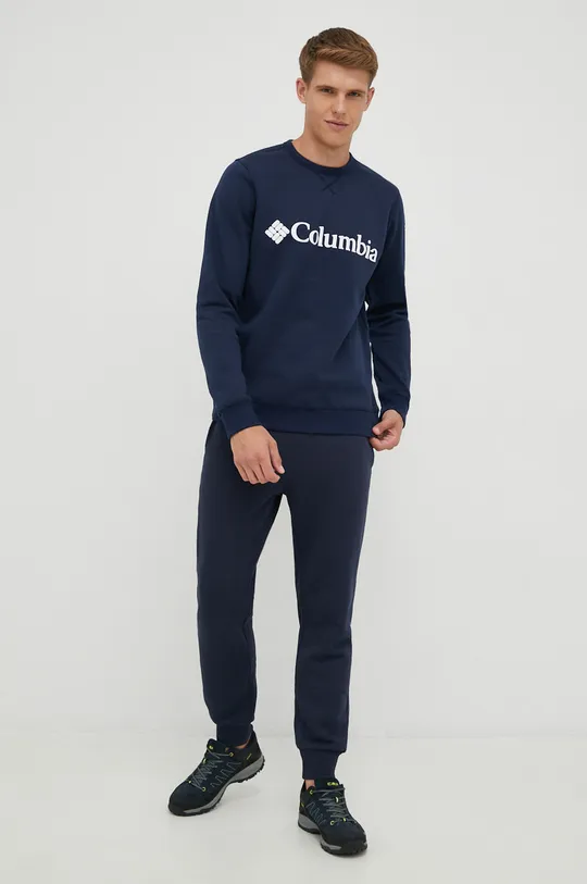 Columbia felpa blu navy