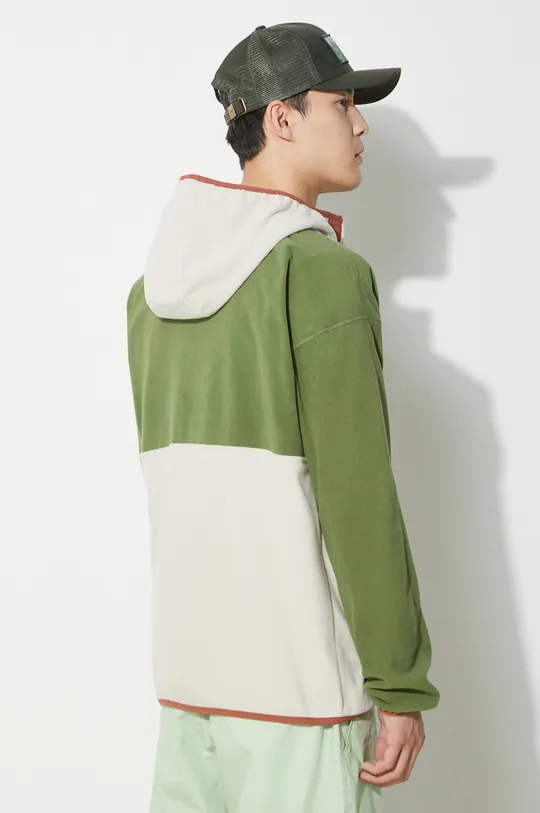 Columbia fleece sweatshirt Backbowl Main: 100% Polyester Other materials: 100% Nylon