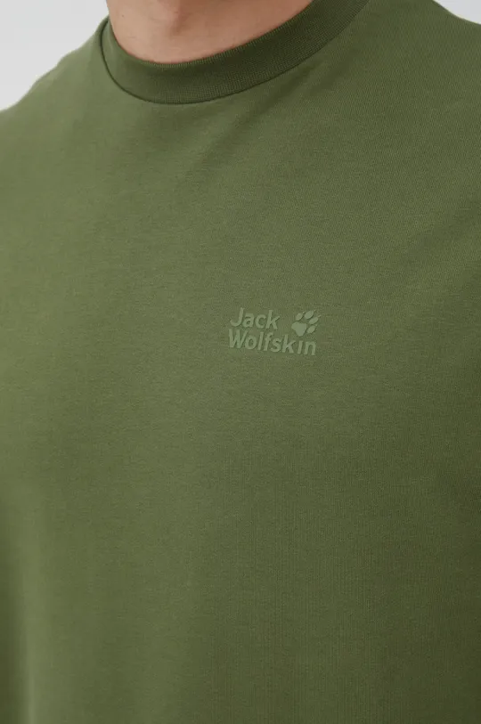 Βαμβακερή μπλούζα Jack Wolfskin Ανδρικά