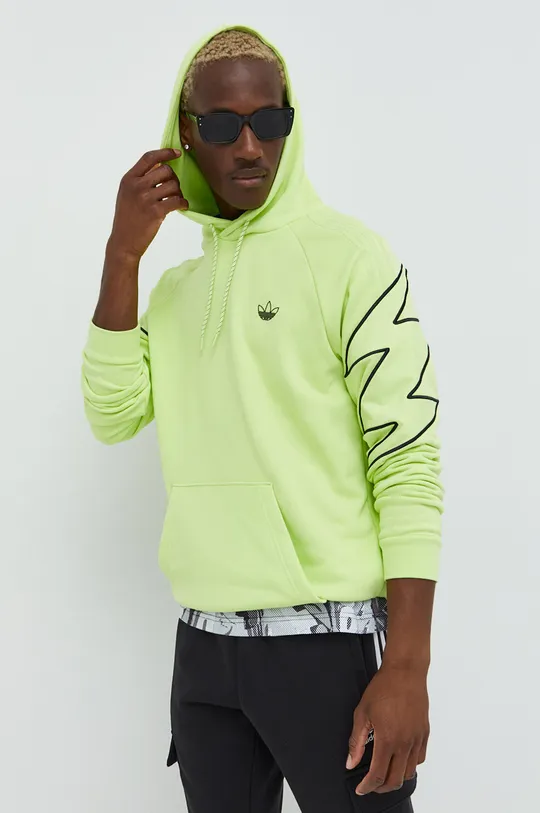 zielony adidas Originals bluza Męski