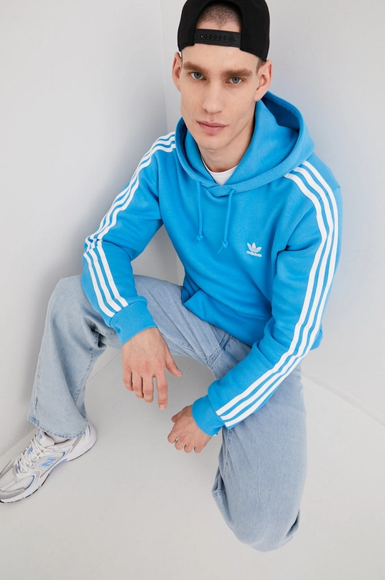 niebieski adidas Originals bluza Adicolor HE9476 Męski