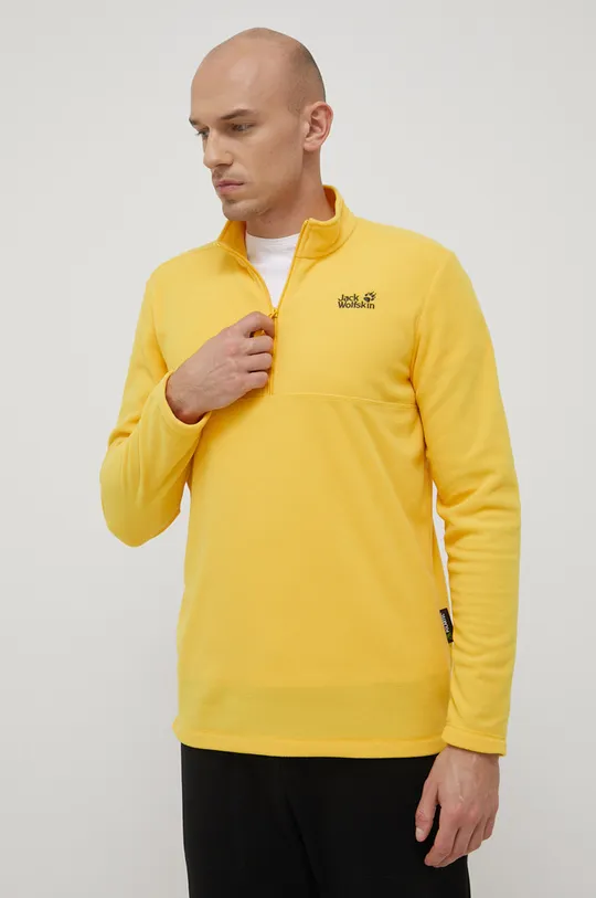 κίτρινο Αθλητική μπλούζα Jack Wolfskin Gecko Ανδρικά