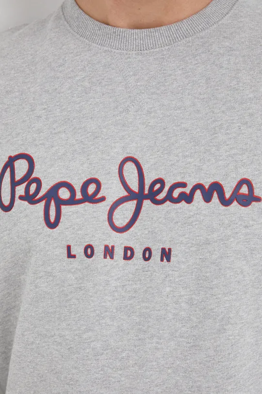 Βαμβακερή μπλούζα Pepe Jeans George Crew Ανδρικά