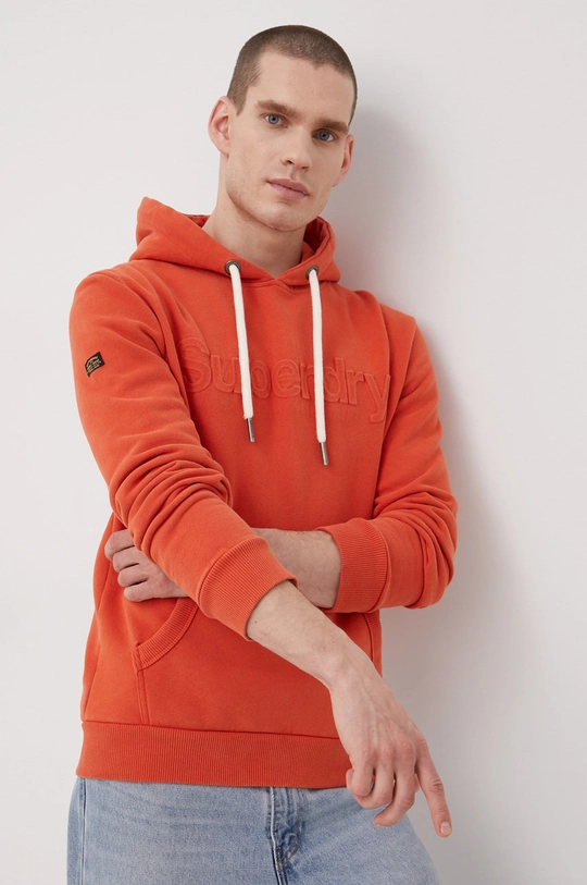 oranžová Mikina Superdry