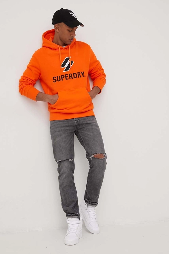 pomarańczowy Superdry bluza bawełniana Męski