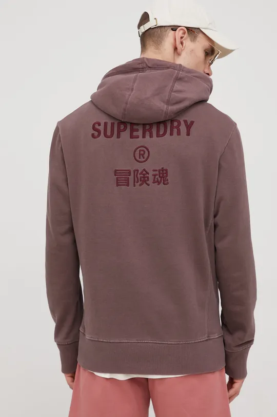 Хлопковая кофта Superdry  100% Хлопок