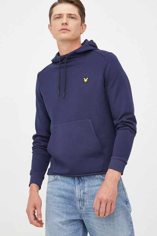 mornarsko modra Bluza Lyle & Scott Moški