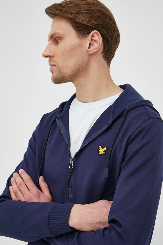 tmavomodrá Mikina Lyle & Scott