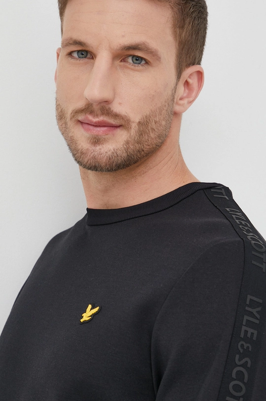 μαύρο Μπλούζα Lyle & Scott