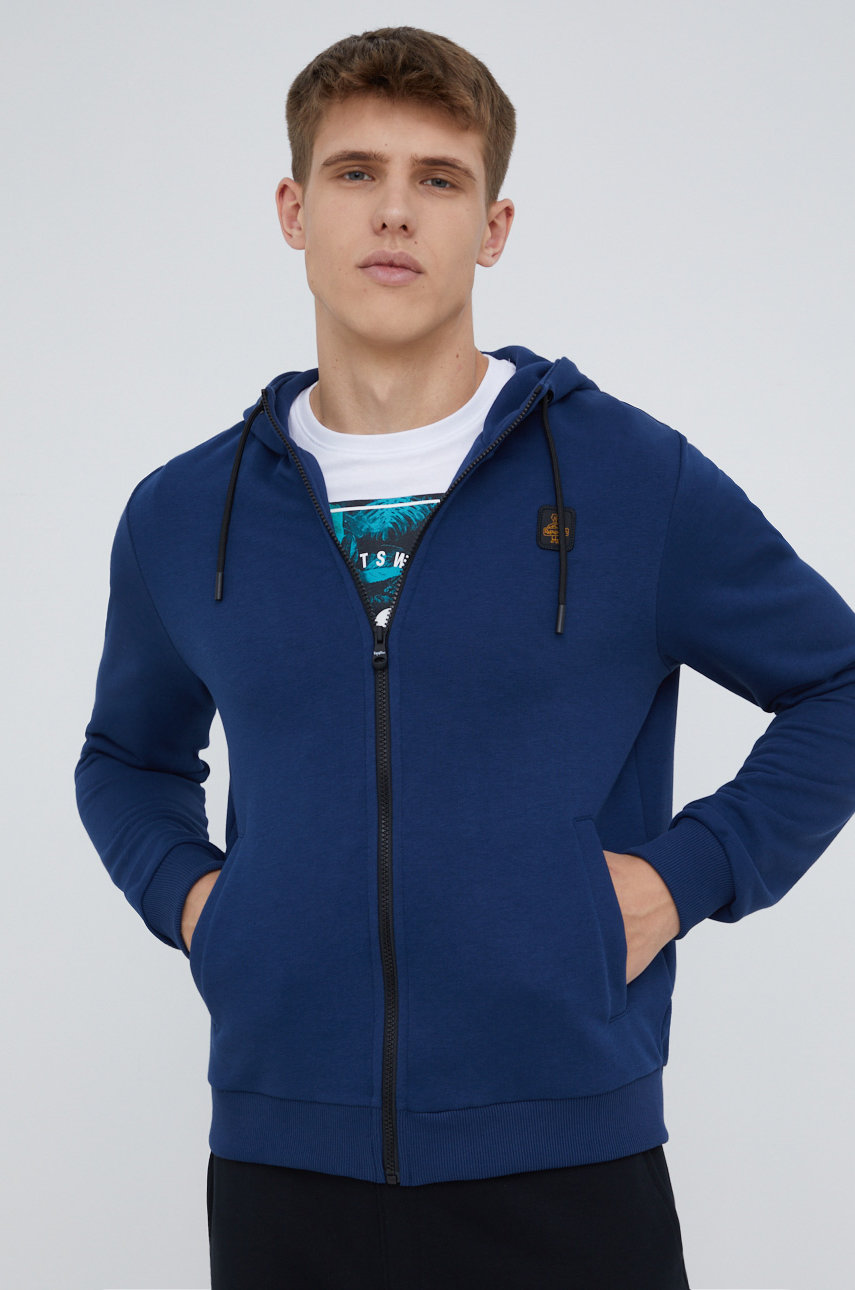 granatowy RefrigiWear bluza Męski