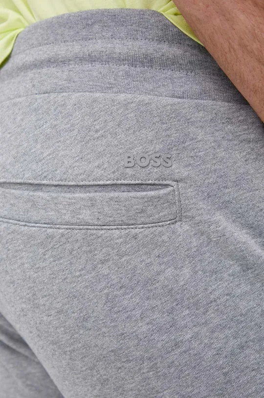 γκρί Βαμβακερό παντελόνι BOSS