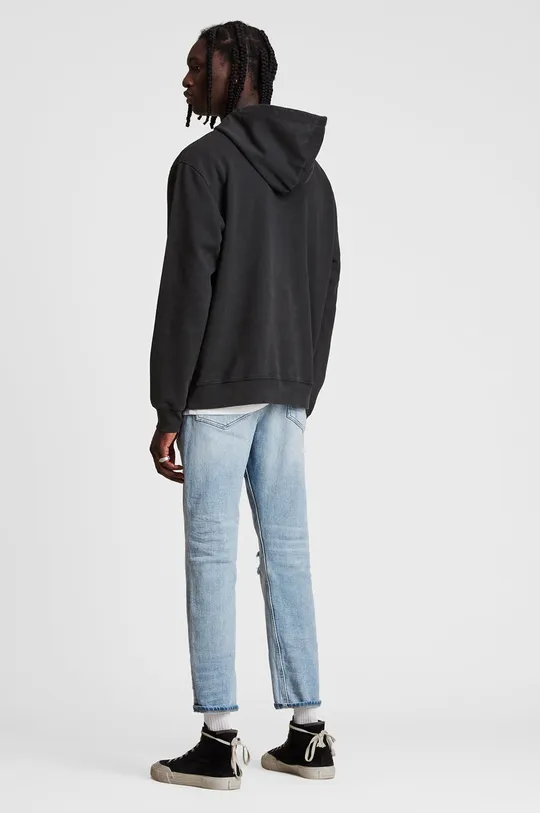 μαύρο AllSaints - Βαμβακερή μπλούζα