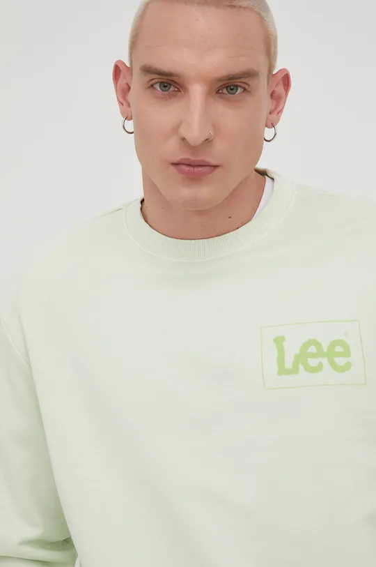 zielony Lee bluza bawełniana