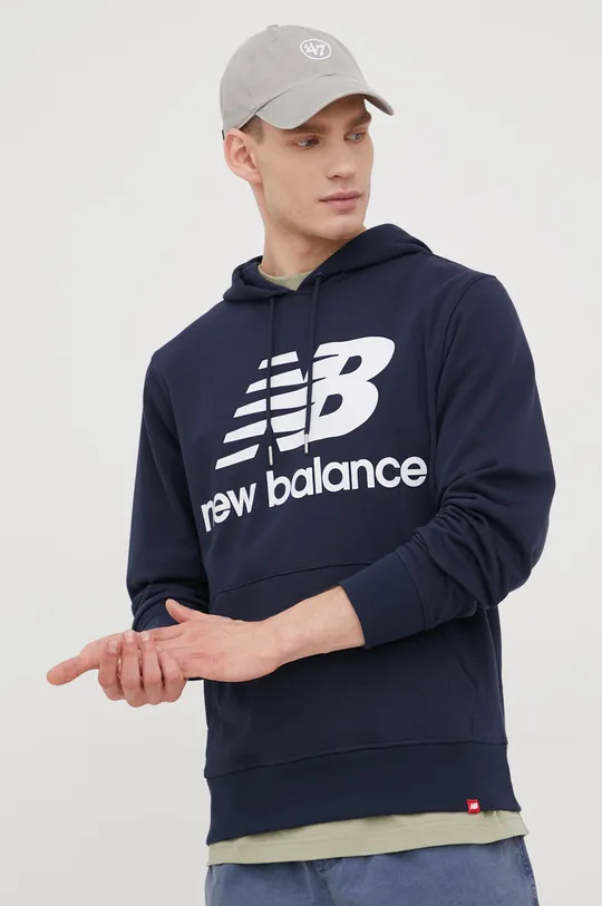 σκούρο μπλε Μπλούζα New Balance