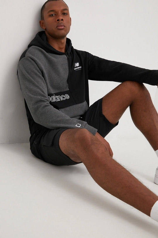 black New Balance cotton sweatshirt Men’s