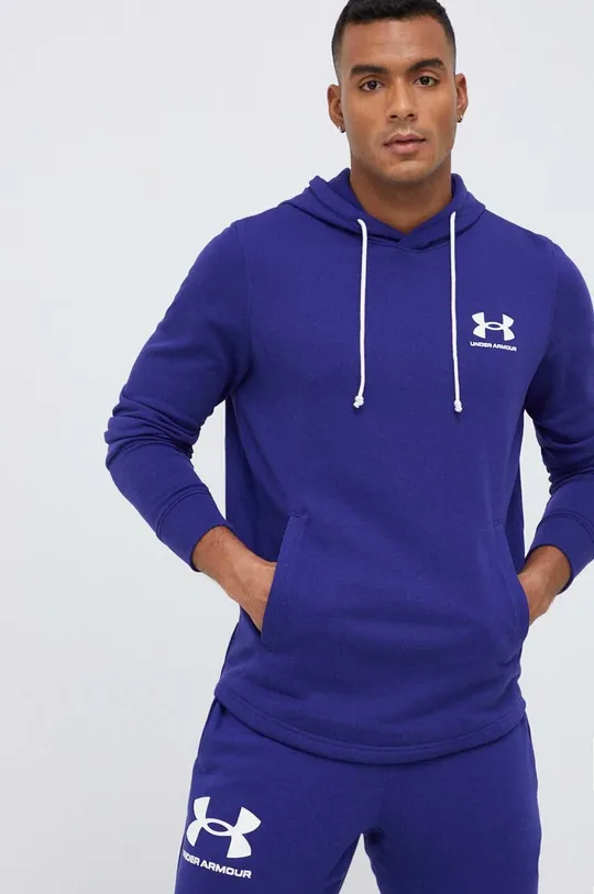 fioletowy Under Armour bluza