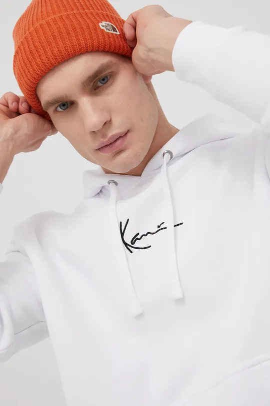 λευκό Μπλούζα Karl Kani