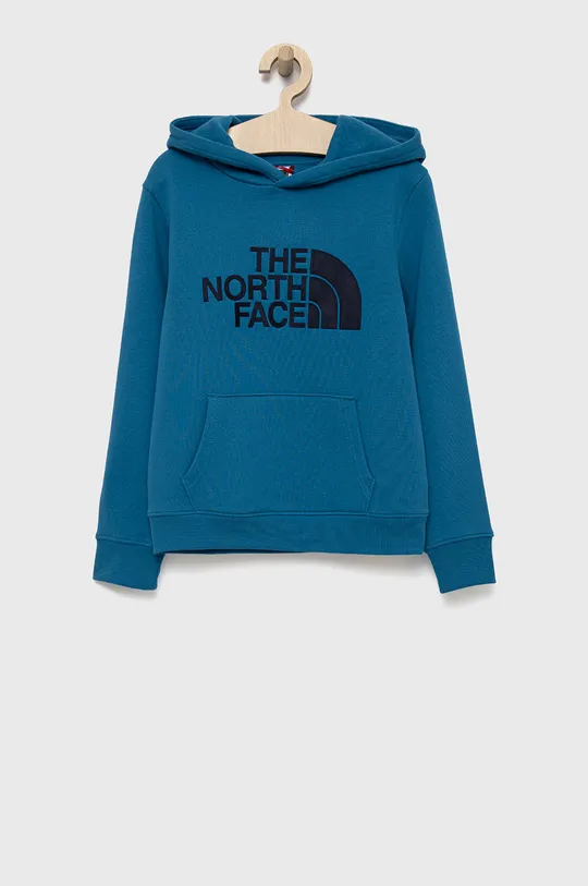 niebieski The North Face bluza bawełniana dziecięca Chłopięcy