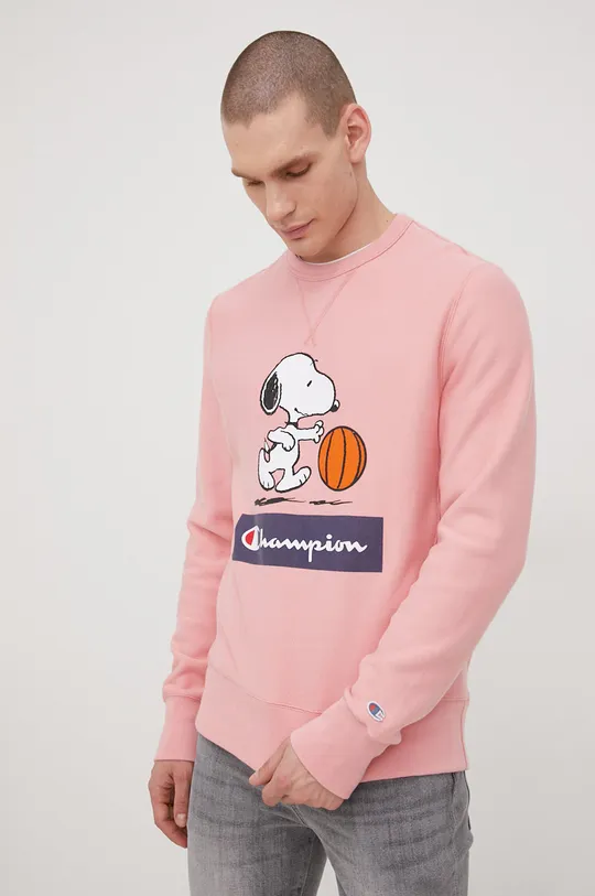 pomarańczowy Champion bluza bawełniana 217798 Męski