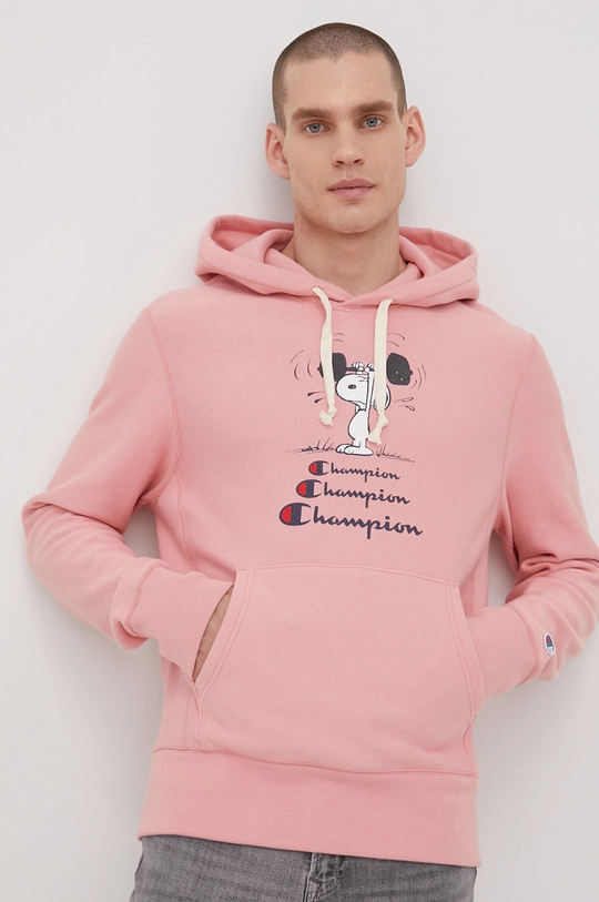 pomarańczowy Champion bluza bawełniana 217799