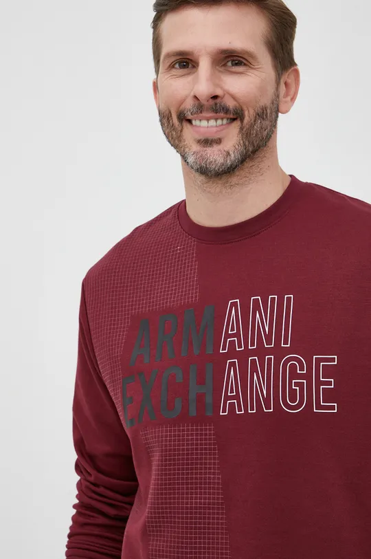 бордо Кофта Armani Exchange