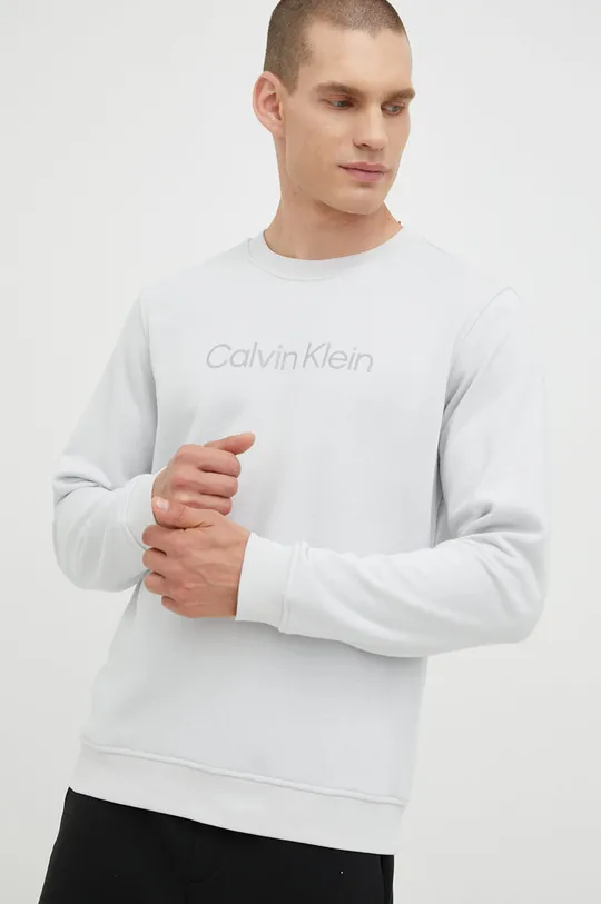 Tepláková mikina Calvin Klein Performance  Základná látka: 87% Bavlna, 13% Polyester Elastická manžeta: 97% Bavlna, 3% Elastan