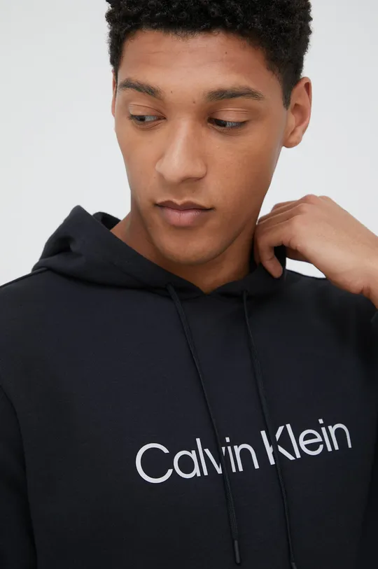 čierna Tepláková mikina Calvin Klein Performance