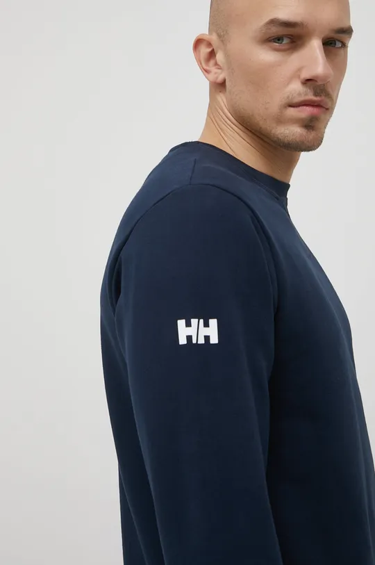 σκούρο μπλε Βαμβακερή μπλούζα Helly Hansen Ανδρικά